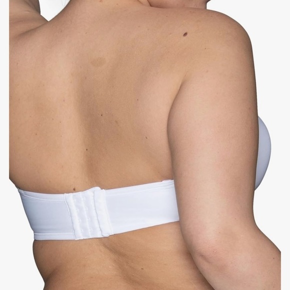 NWT Beauty Back Smoothing Strapless Bra, 4-Way Stretch Fabric, Lightly Lined - Picture 3 of 9